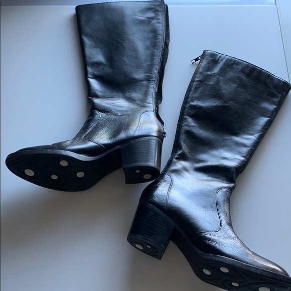 Crown by Born Black Briony Boots Size 7 NEW - Picture 2 of 8